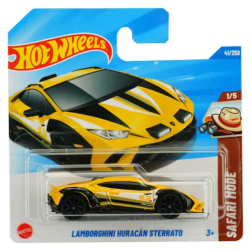 Базова машинка Hot Wheels Safari Mode  Lamborghini Huracan Sterrato жовта (5785) JBB86-N521     