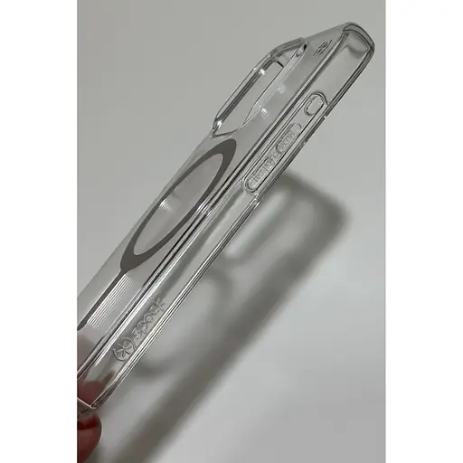 Чохол прозорий протиударний Speck Presidio Clear Case MagSafe для Apple Iphone 15 Pro (6.1") 150559-3240 - фото 10