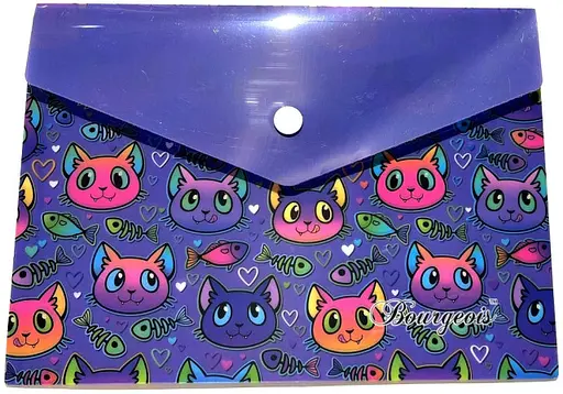 Папка з кнопкою А5+, P0210