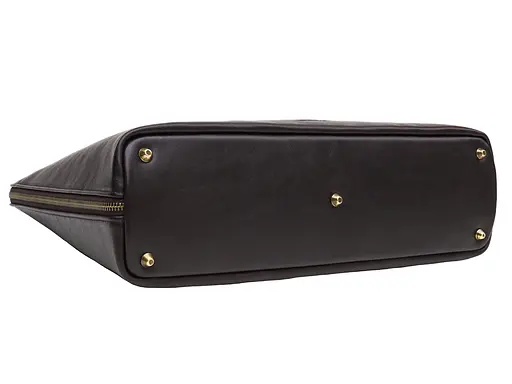 Женская кожаная сумка Newery 41.5х29.5х12 см sum0023160 - фото 4