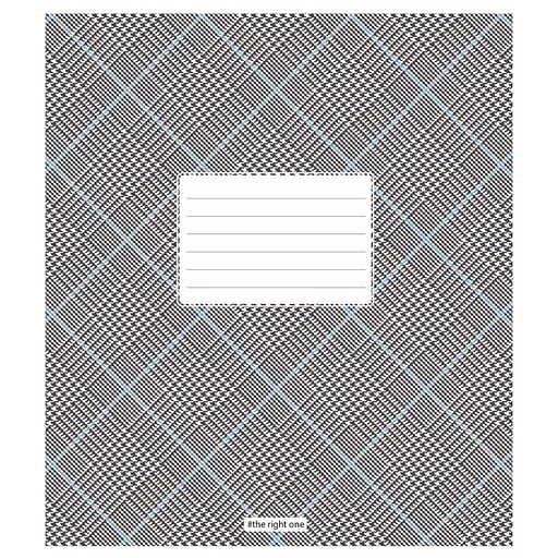 Зошит учнівський "Houndstooth print" 024-3387K-5 в клітинку, 24 аркуша