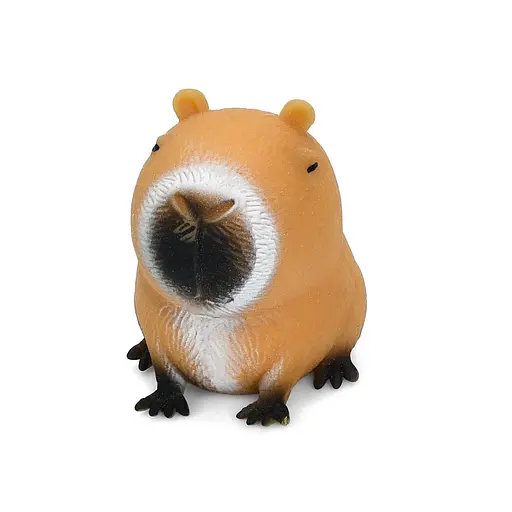 Іграшка капібара, 8 см, антистрес, борошно, MS4746