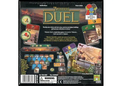 Настільна гра Ігромаг 7 Чудес: Дуель (7 Wonders: Duel) (укр.) (92384) - фото 2