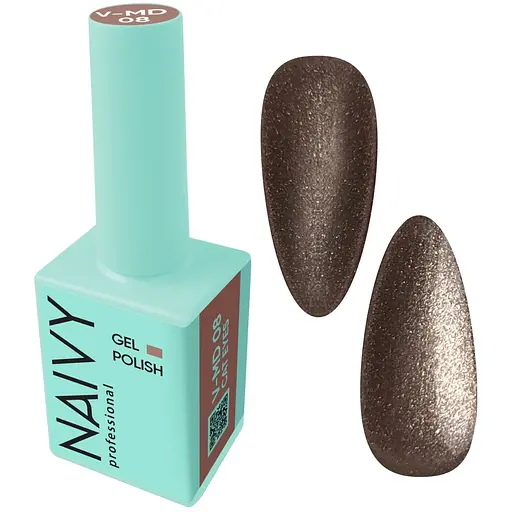 Гель-лак Naivy Professional V-MD Сat eyes №08, 10 мл