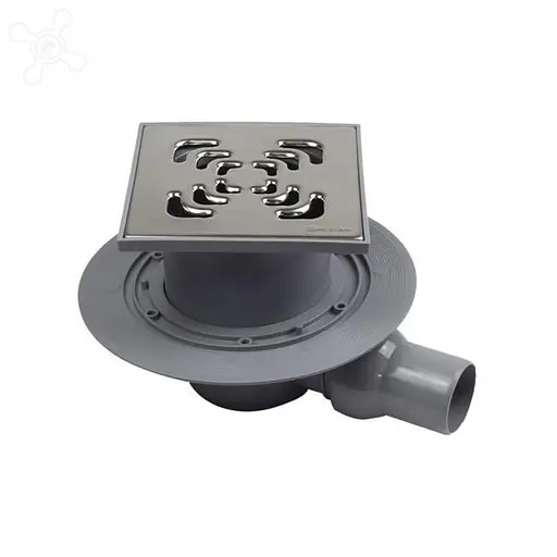 Трап для душу Pestan Confluo Square-1 боковий 15x15 см 30412 - фото 1