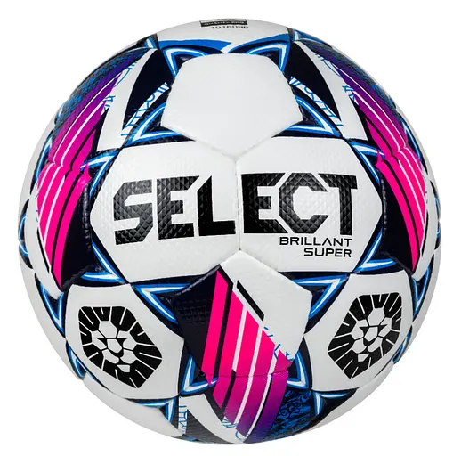 Мяч футбольный SELECT Brillant Super v24 (FIFA QUALITY PRO) White-Blue PFL
