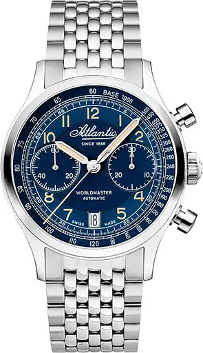 Годинник Atlantic Worldmaster Bicompax 52857.41.53