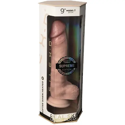 Фаллоимитатор SilexD Tomas Premium Real Skin Flesh (9in MODEL 1) - фото 7