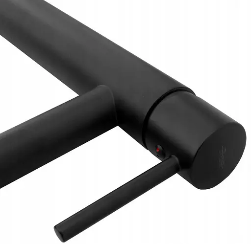 Смеситель для умывальника Rea Tess black высокий REA-B0229 Черный - фото 4