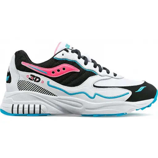 Кросівки Saucony 3D Grid Hurricane 42.5 White/Pink (1097-S70646-4105) - фото 2