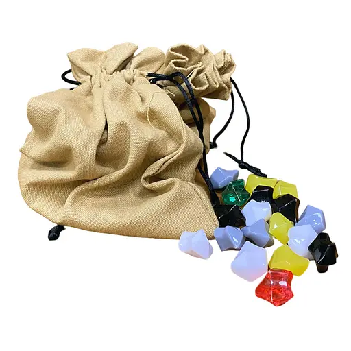 Настільна гра "Золота лихоманка" ZL001UA (ЗЛ001UA) 95 пластикових каменів - фото 5