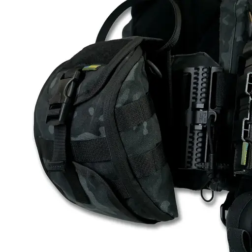 Плитоноска Kiborg GU gen.2 + 8 подсумок Black Multicam (1000-k77001) - фото 9