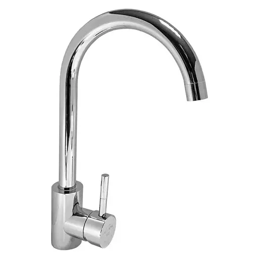 Смеситель для кухни Solone EZA4-D090PT однорычажный из нержавеющей стали Хром 30412 - фото 1