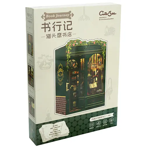 Конструктор CuteBee Книгарня сови букнук LED (985804) - фото 2