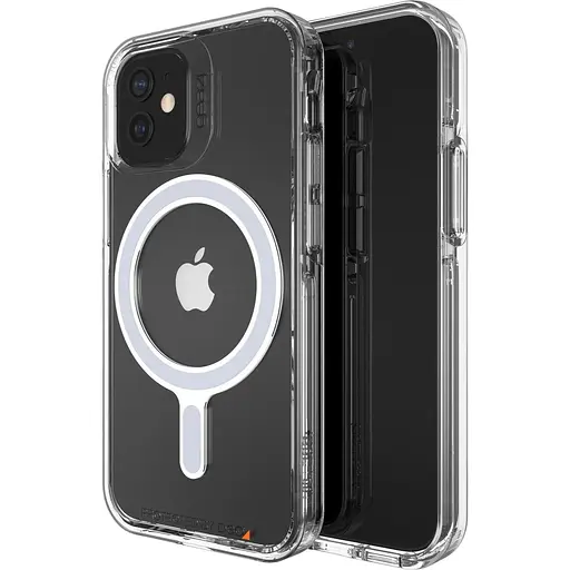Оригінальний протиударний чохол Gear4 Crystal Palace MagSafe для iPhone 12 Mini Прозорий 702008198