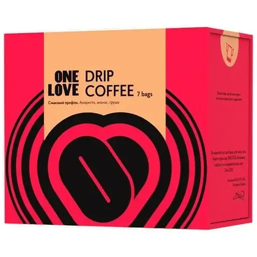 Кофе дрип One Love микс 7 шт - фото 1