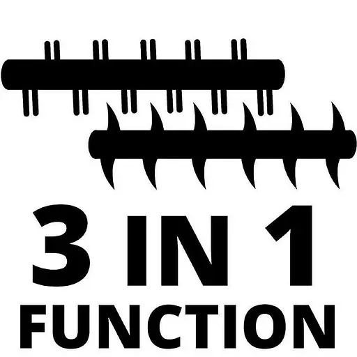 Аэратор-скарификатор Einhell GE-SA 36/35 Li - Solo аккумуляторный 36В 35 см без АКБ и ЗУ (3420685) - фото 12