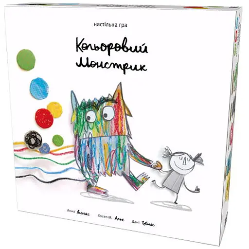 Настольная игра Feelindigo Цветной Монстрик (The Color Monster) (укр.) (LFCACB181) - фото 1