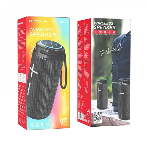 Беспроводная Bluetooth колонка Borofone BR24 Черный - фото 4