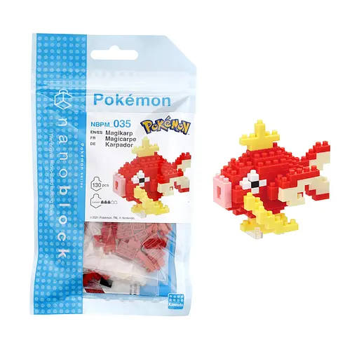 Конструктор Nanoblock Меджикарп 130 элементов (124143) - фото 3