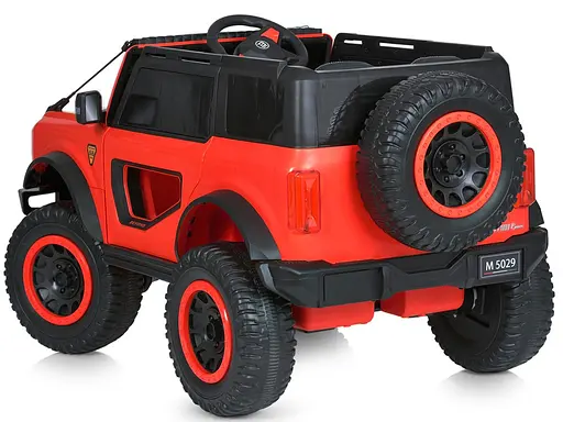 Електромобіль дитячий Bambi M 5029EBLR-3 Ford Bronco X5RR з пультом керування Червоний - фото 3