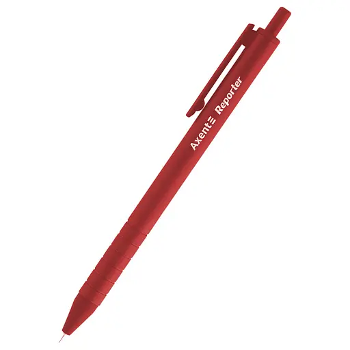 Набір масляних ручок Axent Reporter 12 шт. червоні (AB1065-06-A)