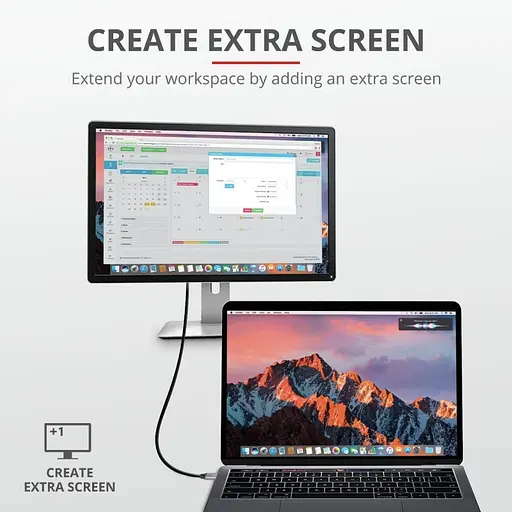 Кабель Trust Calyx USB-C to HDMI 1.8м - фото 3