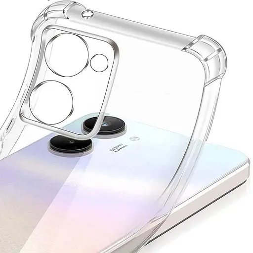 TPU чохол Getman Ease logo посилені кути Full Camera для Realme C33 Безбарвний (прозорий) - фото 3