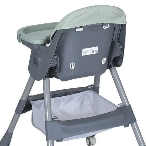 Стульчик для кормления M 5722 Mint до 20 кг, складной, 5-ти точечный, экокожа - фото 5