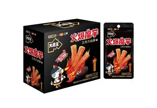 Снек Упаковка гострих Шматочків Кальмара із соусом Самьянг Samyang, 25 г - фото 2