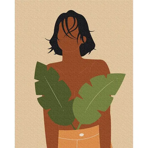 Картина по номерам Природа женственности Brushme 40x50 см разноцветная 000277457