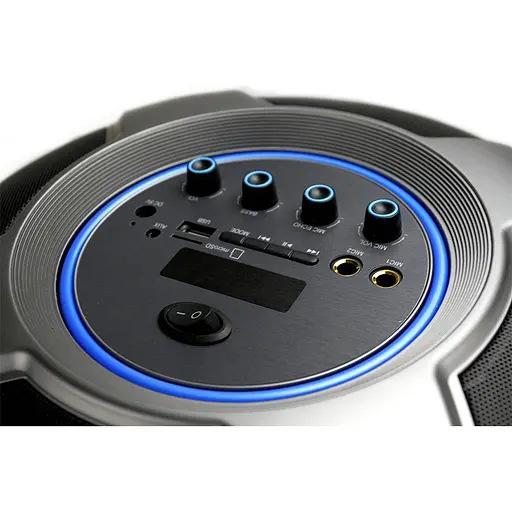 Акустика-караоке Beecaro Bluetooth S36 BT5.0, 3W*2/24W, FM, AUX, TF (550x370x380mm) - фото 4