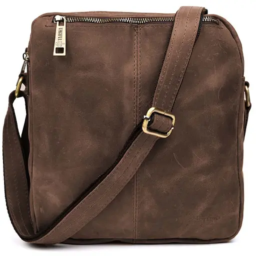 Сумка мессенджер мужская вертикальная через плечо TARWA 24х26х7 см sum0028312 - фото 1