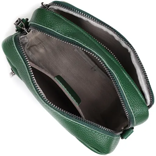 Женская сумка кросс-боди Vintage из натуральной кожи 21.5х14.5х7 см sum0029030 - фото 6