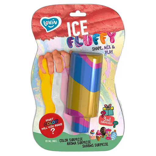 Лизун-антистресс TM Lovin Ice Fluffy эскимо 110 мл 80127 - фото 6