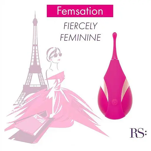 Вібратор для клітора Rianne S Femsation 12 см рожевий - фото 4
