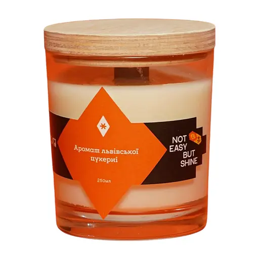 Аромат Львівської Цукерні, 250 мл, 30 год Стандартні (250мл) Соєвий віск 30 годин - фото 1