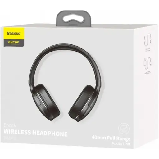 Наушники Baseus Encok Wireless headphone D02 Pro Black (2022 Edition) - фото 8