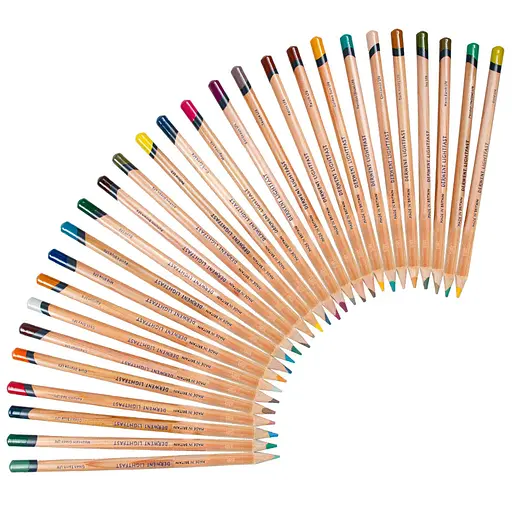 Карандаш масляный Lightfast Оливковая земля Derwent - фото 6