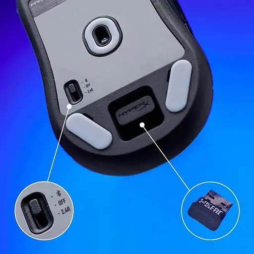 Бездротова миша HyperX Pulsefire Haste 2 Mini Wireless Black (7D388AA) - фото 8