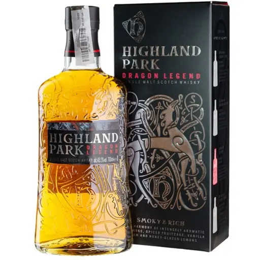 Віскі Highland Park Dragon Legends Single Malt Scotch Whisky, 43,1%, 0,7 л
