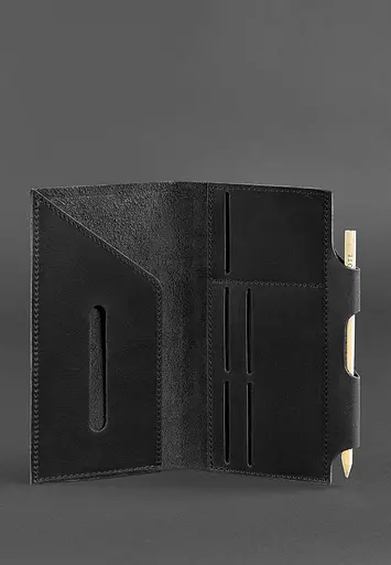 Кожаный тревел-кейс 3.0 черный Crazy Horse - фото 5