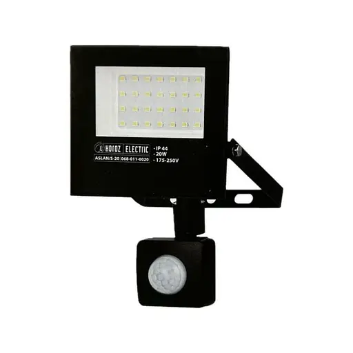 Прожектор світлодіодний Horoz Electric ASLAN/S-20 20W 6400K чорний - фото 1