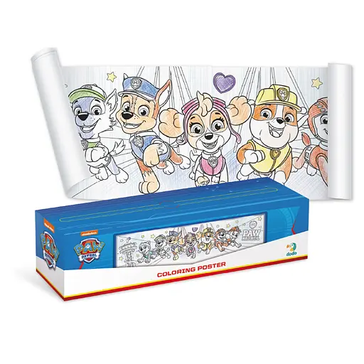Раскраска детская Paw Patrol Команда 200191, 70х16 см - фото 2