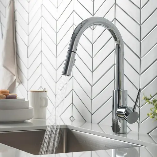 Змішувач для кухні Kraus Oletto хром KPF-2620CH Хром - фото 4