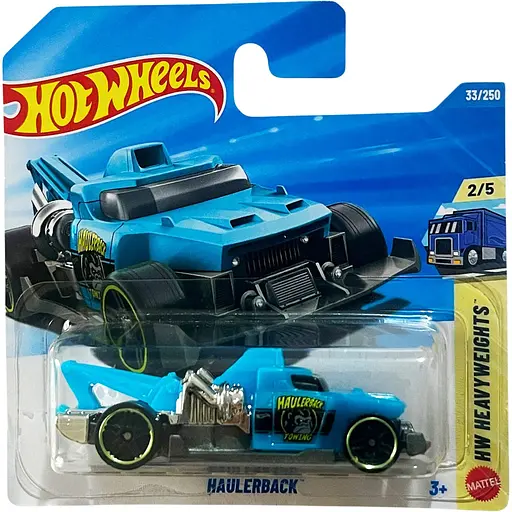 Базова машинка Hot Wheels HW Heavyweights Haulerback синя (5785) JJJ04-N521   - фото 1