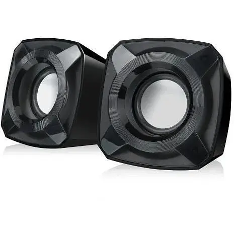 Колонки 2.0 Microlab B-16 черный, 2 x 2.5 Вт, пластиковый корпус, питание от USB - фото 1