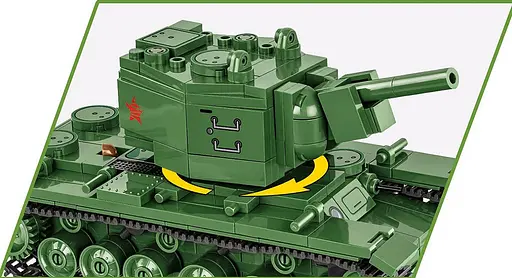 Конструктор дитячий танк KV-2 COBI 2731 - фото 6