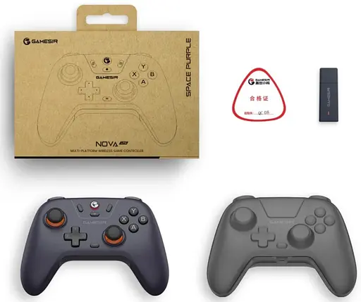 Геймпад Bluetooth джойстик GameSir T-4n Nova Lite Multiplatform Controller Bluetooth/2.4G/USB DualShock Black - фото 12