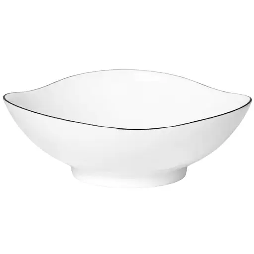 Салатник S&T чорний кант 450 мл (30180-00) - фото 1